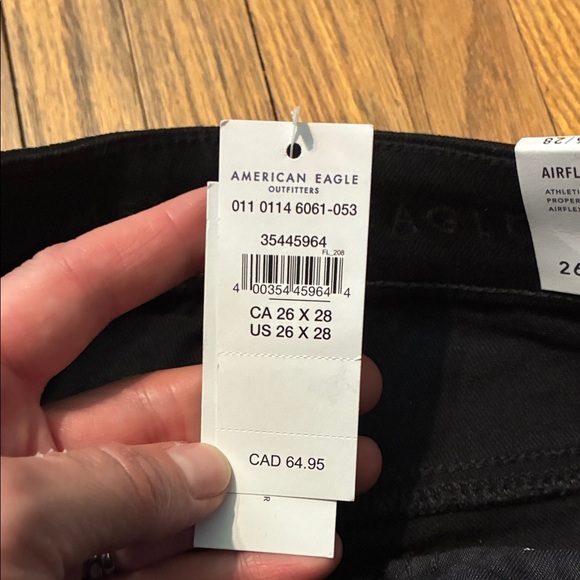 American Eagle Outfitters Black Skinny Jeans - Picture 2 of 10